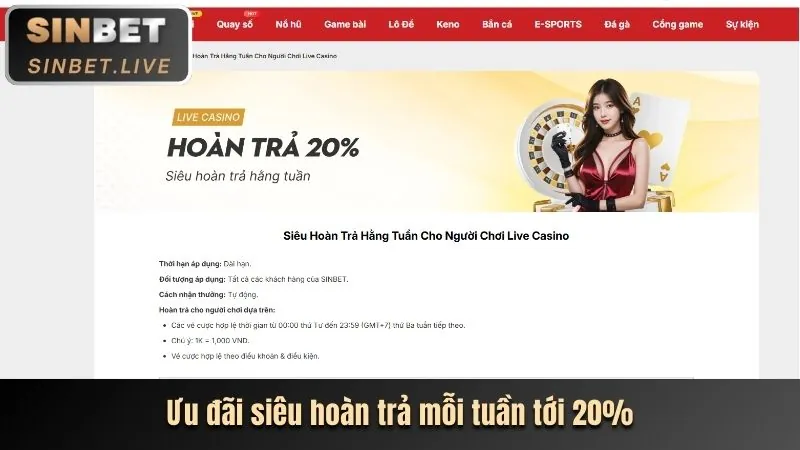 Khuyến mãi đặc biệt dành cho các sự kiện thể thao lớn